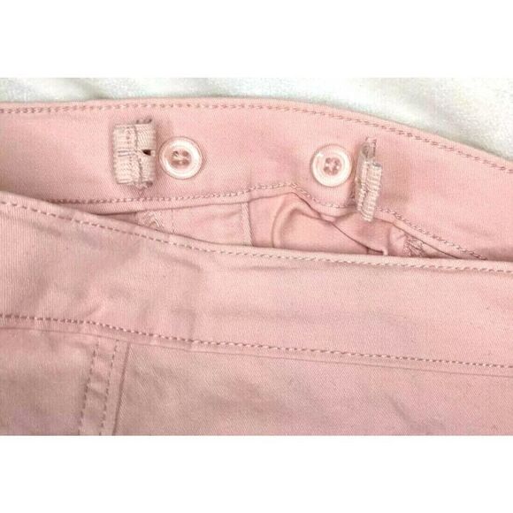 Old Navy Girls Large 10 12 Pink Pants Jeggings Jean Leggings Adjustable New - Picture 6 of 6